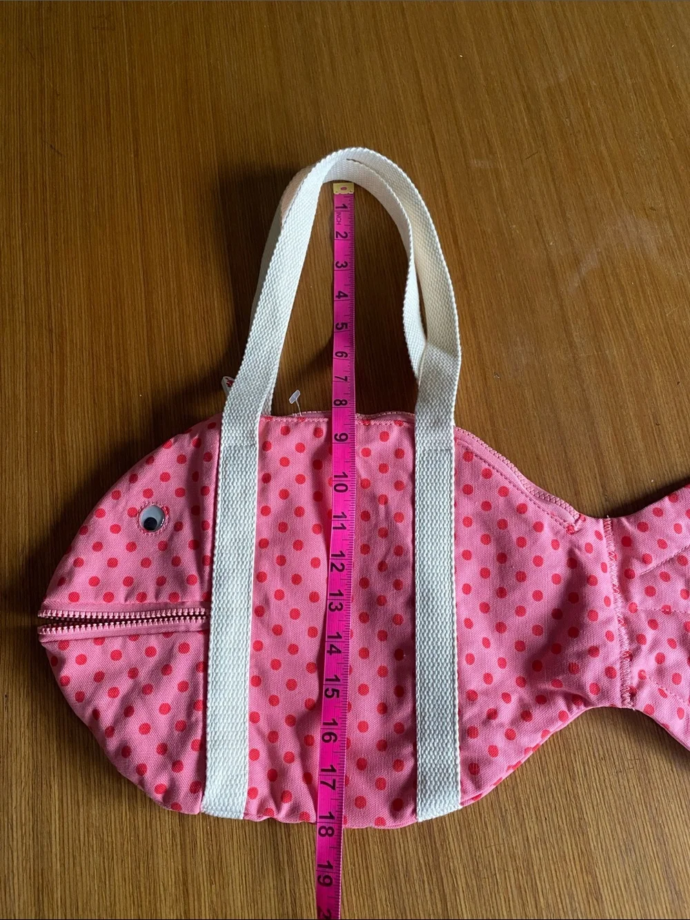 NWOT Cath Kidston Fish Shape Tote Purse Bag Cath Kids HARD TO FIND